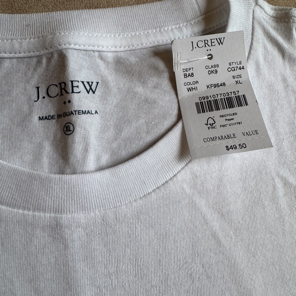 J. Crew Factory "Lucky dog" graphic tee • size xl • NWT • CG744 - Picture 3 of 7